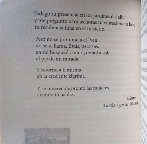 Los Amorosos Cartas A Chepita Jaime Sabines Cartas A Chepita Jaime Sabines Escrito