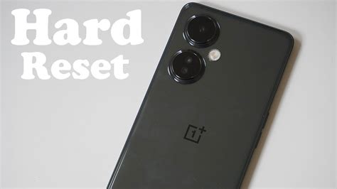 How To Hard Reset Oneplus Nord N Easy Youtube