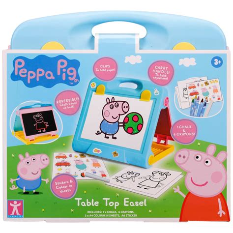 Peppa Pig Table Top Easel Toys Games B M