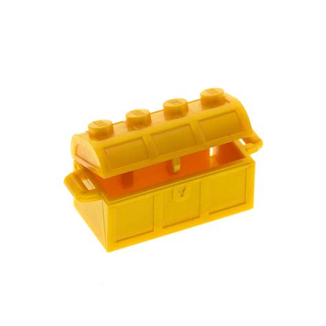 X Lego Schatz Truhe Perl Gold Mit Griffen Schatzkiste Ac