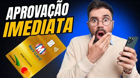 CARTÃO DE CREDITO MARÉ CARD FORTBRASIL MASTERCAR APROVAÇÃO IMEDIATA