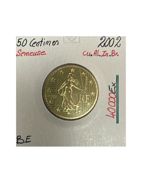 Centimes D Euro Semeuse Ex France Qualit Belle