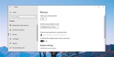 How To Change The Primary Mouse Button On Windows 10