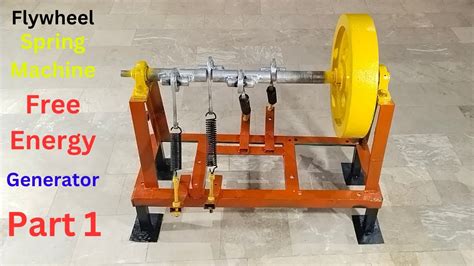 How To Build Flywheel Spring Machine Complete Process For Free Energy