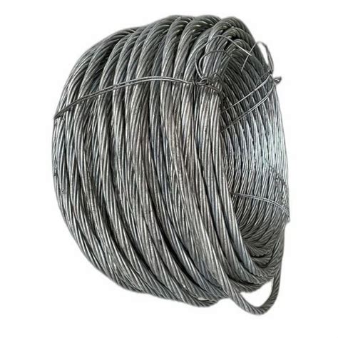 Mm Galvanized Gi Stay Wire For Earthing Swg At Rs Kg In