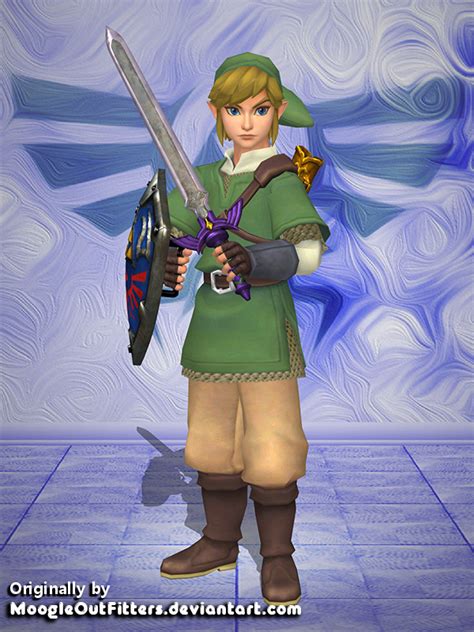 Hyrule Warriors Link Skyward Sword For Xnalara By Ajd 262 On Deviantart