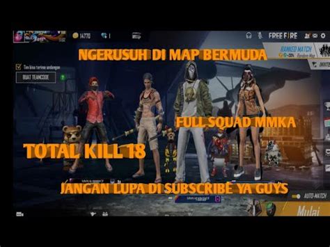 Rusuhin Map Bermuda Full Quad Mmka Garena Free Fire Youtube