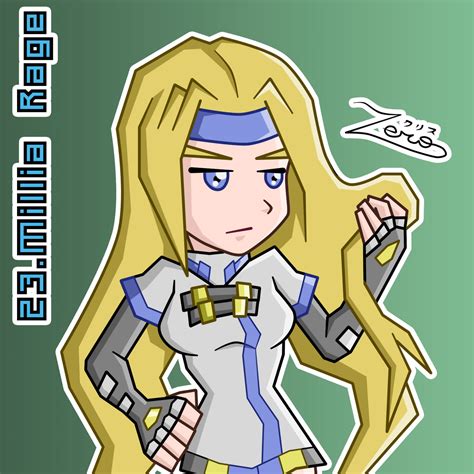 Millia Rage - Arttrober 2022 by Zero-Kurisu on DeviantArt