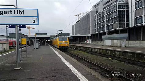 Tfz 120 160 mit RaiLap 3 und Steuerwagen mit Meßzug am 18 01 18 in