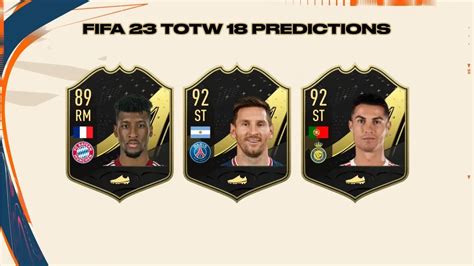 Fifa 23 Totw 18 Predictions Release Date And Time Toi News Toi News