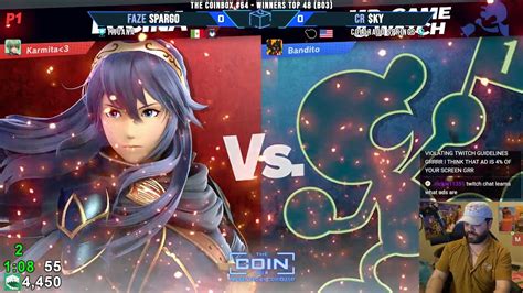 Sparg0 Lucina Vs Ky Mr Game Watch Coinbox 64 07 Jun 23