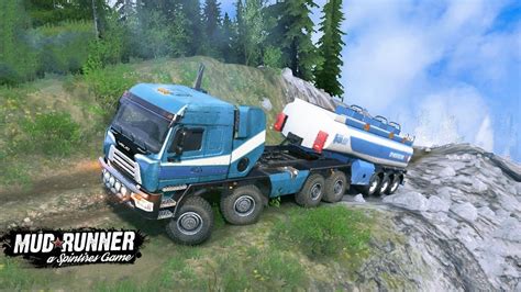 Spintires Mudrunner EXTREME Offroad Fuel Transporting YouTube