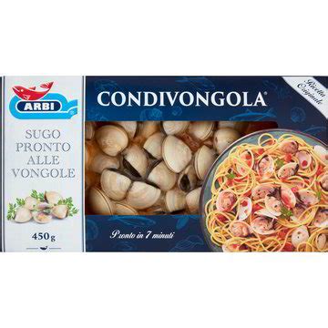 Sugo Pronto Alle Vongole Condivongola ARBI 450 G Coop Shop