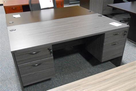 Office Star Products Lodi Series X Double Pedestal Desk