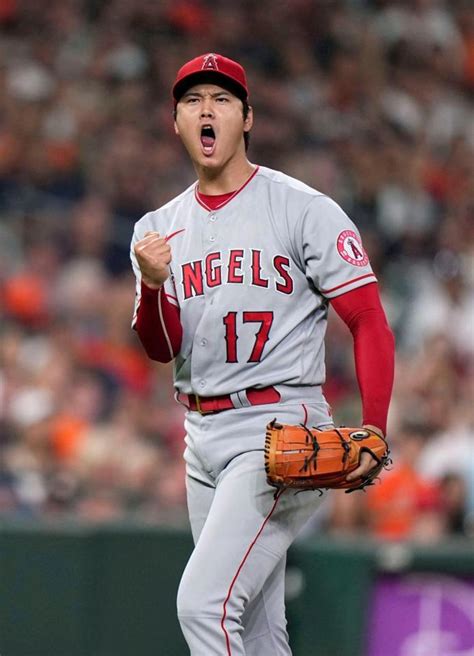 大谷翔平 メジャー最速163・2キロを計測 二、三塁のピンチ切り抜けエ軍がリード大リーグデイリースポーツ Online