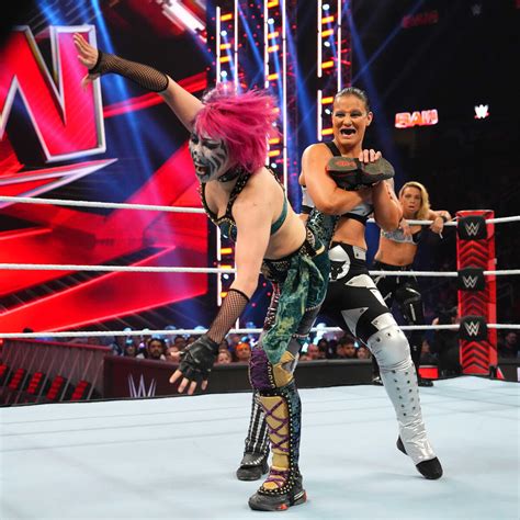 Asuka Vs Shayna Baszler Monday Night Raw March Wwe Photo