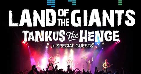 Land Of The Giants Tankus The Henge Music Plymouth Visit Plymouth