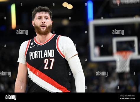 Portland Trail Blazers Center Jusuf Nurkic 27 During The First Half