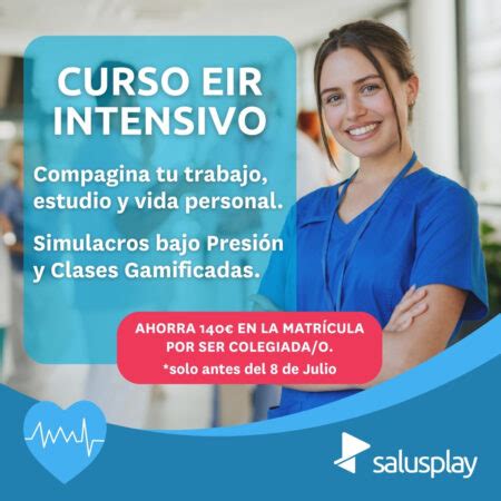 Curso Intensivo Eir De Salusplay Colegio De Enfermer A De Segovia