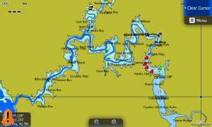 Burrinjuck Dam Map Card - Charted Waters