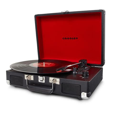 Buy Crosley Cruiser Turntable -Black | Rockit Record Players