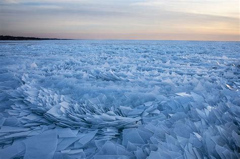 Frozen Lake Michigan Shatters into Millions of Pieces and the Results ...