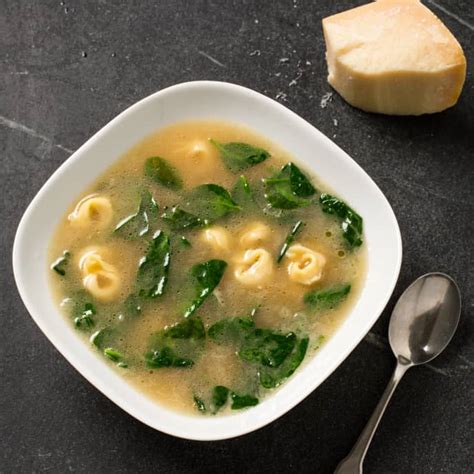 Tortellini In Broth With Spinach Cooks Country Recipe