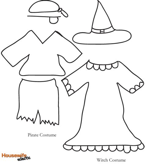 Blank Costume Template