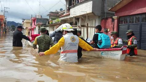 Reporta Protección Civil de Chiapas 19 fallecidos tras inundaciones 10