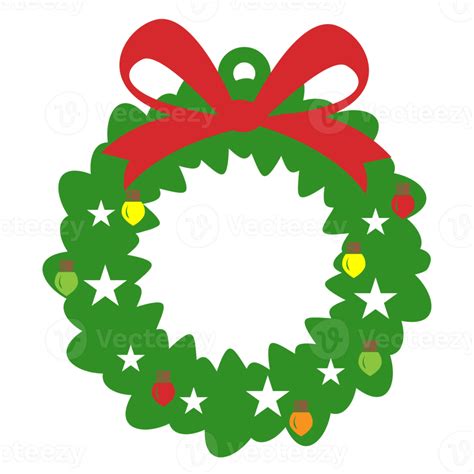 Christmas Wreath Greeting 12805867 Png