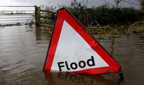 Uk Flood Alerts Mapped Flood Warnings And Alerts As Severe Weather