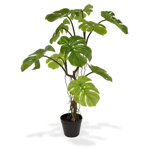 Monstera Plante Artificielle De 90 Cm Maxifleur Plantes Artificielles