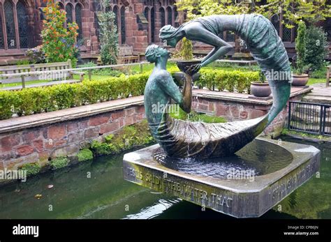 Chester Cathedral Gardens Stock Photo - Alamy