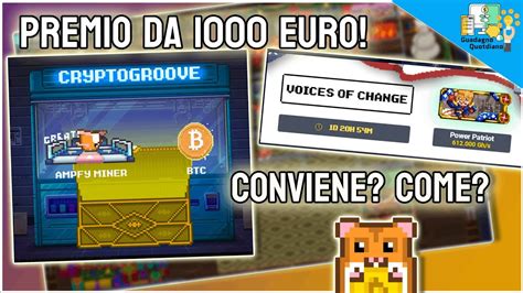 Nuovo Groove Btc In Palio Ma Ha Senso Rollercoin Youtube