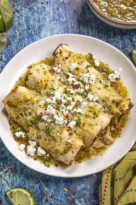 Chicken Enchiladas Verdes Chili Pepper Madness