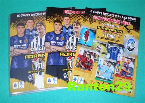 Album Raccoglitore Card Panini Calciatori Adrenalyn Titans