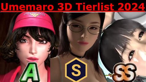 I Watch All Umemaro 3d Tierlist 2024 Youtube