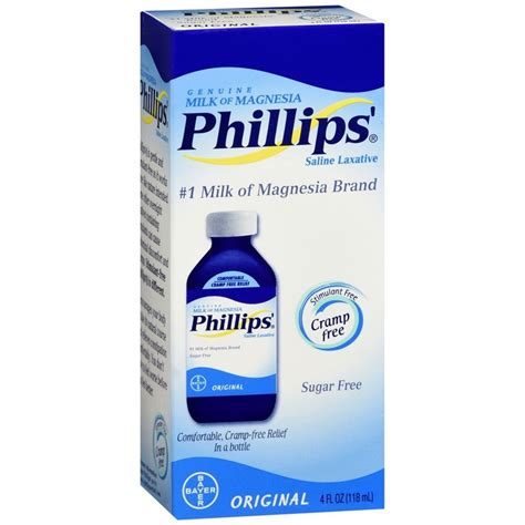 Phillips’ Milk Of Magnesia Saline Laxative Liquid Original 4 Oz Medcare Wholesale Company