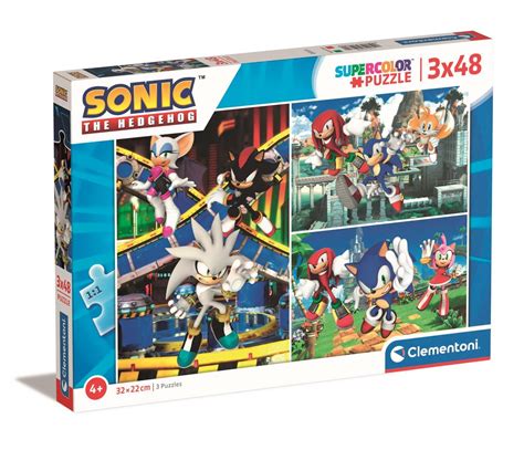 Clementoni Puzzle Super Color Sonic X El Clementoni Sklep