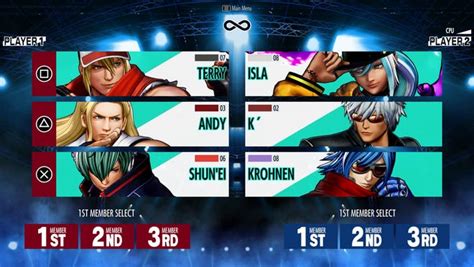 King Of Fighters Xv All Hidden Special Teams In The Game