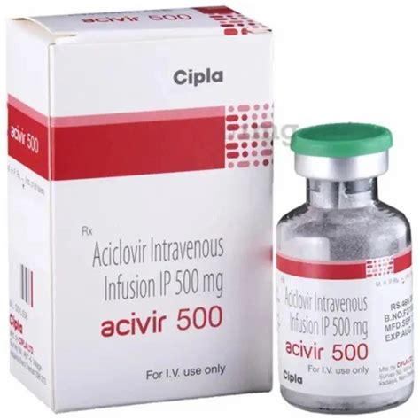 Acyclovir Acivir 500 Mg Infusion At Rs 530 Piece Acyclovir Injection