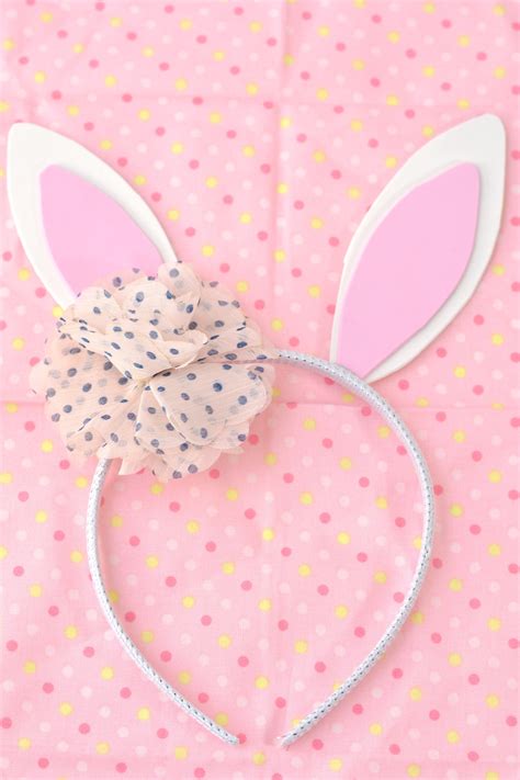 Easter Bunny Ears Headband A Fun Easy Diy Craft