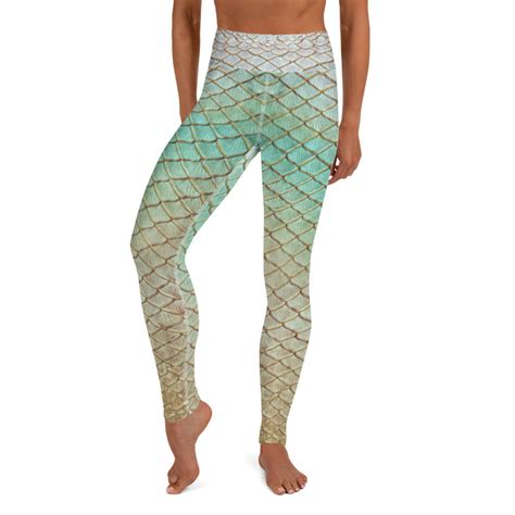 Birth Of Venus High Waisted Leggings Finfolk Productions