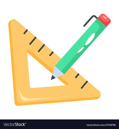 Geometry tools Royalty Free Vector Image - VectorStock