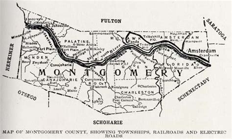 History of the Mohawk Valley: Gateway to the West 1614-1925 — Map of ...