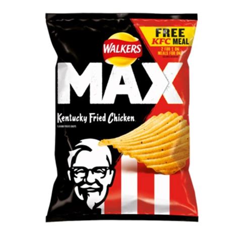 Walkers Max Kentucky Fried Chicken Potato Chips 70g Snackmoon