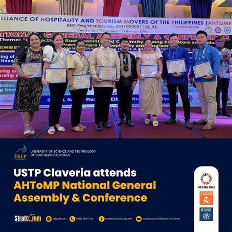 USTP Claveria Attends AHToMP National General Assembly Conference