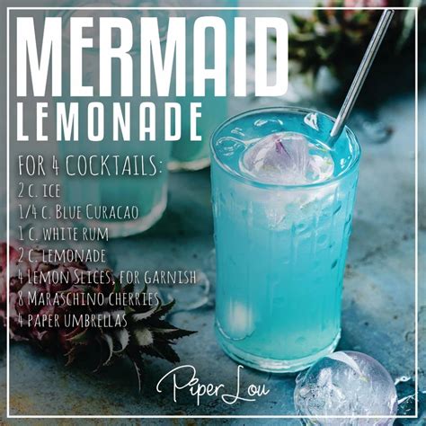 Mermaid Lemonade Drink Recipe Artofit