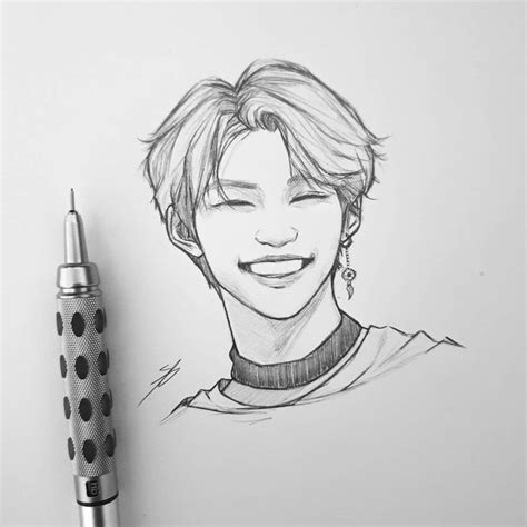 Nikki • on Instagram: “Sketching smiles is my favourite 🤗 #straykids # ...