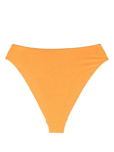 Form And Fold The S Rise Mango Terry Bikini Bottoms Farfetch